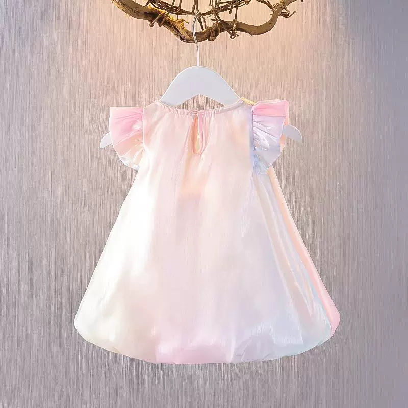 Vestido Infantil Colors Coraçõeszinhos