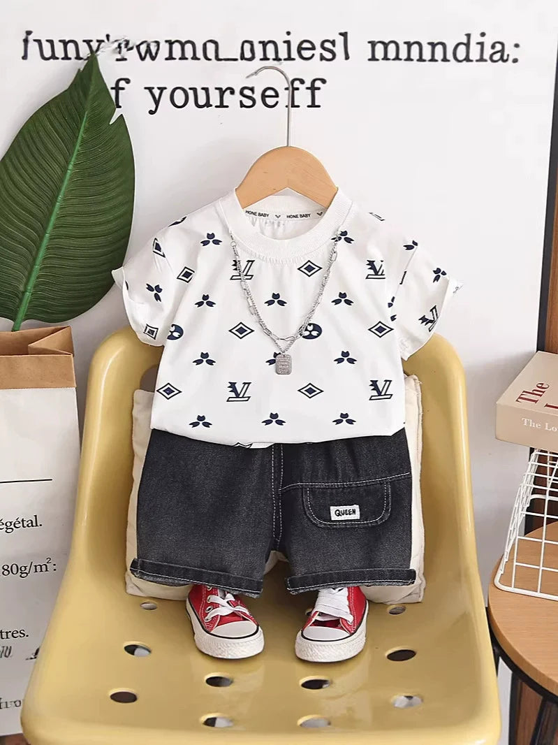 Conjunto Infantil Masculino Moderno e Jeans