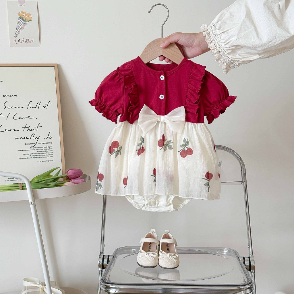 Body Infantil Feminino Frutinha Lacinho