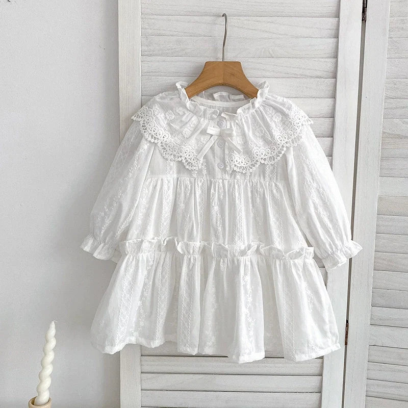 Vestido Infantil Rendado Golinha