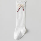 Meia Infantil Cerejinha/ Lacinho