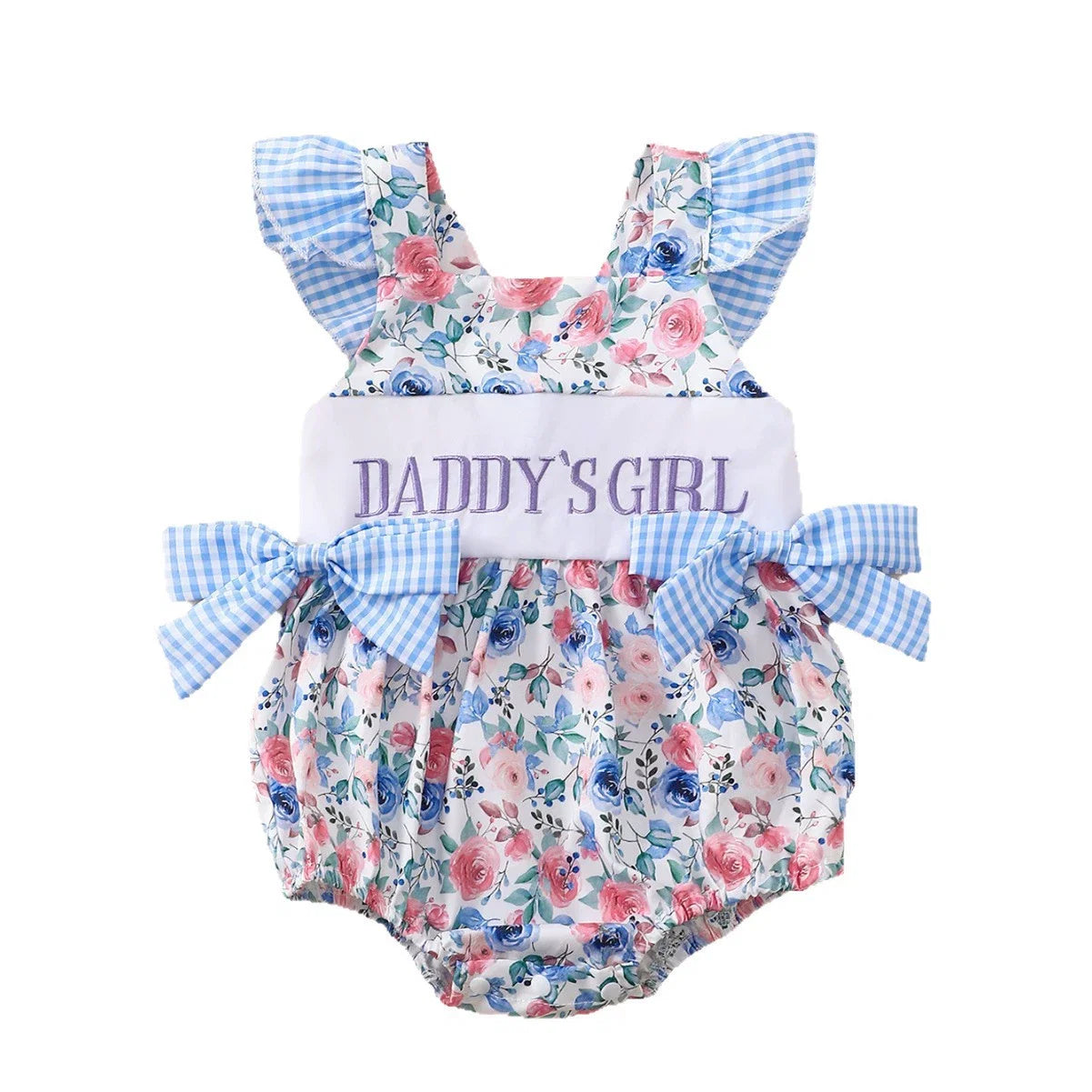 Body Infantil Floral Daddy´s Girl