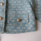 Conjunto Infantil Feminino Azul Boutique