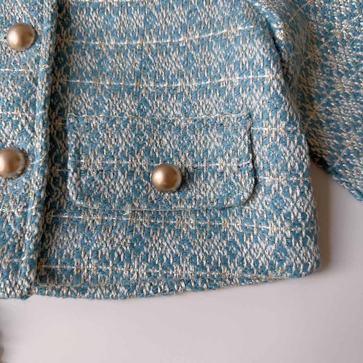 Conjunto Infantil Feminino Azul Boutique