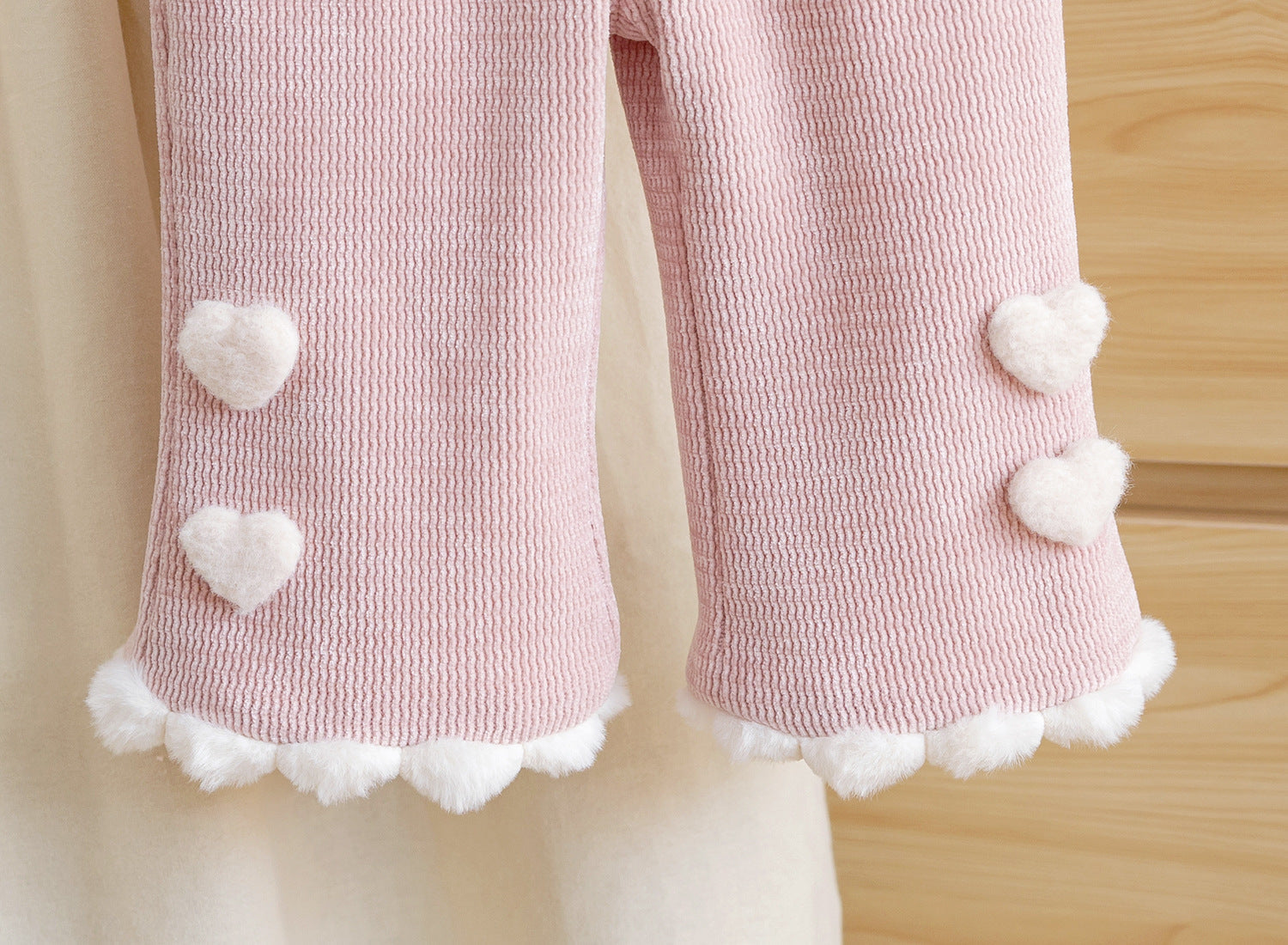 Calça Infantil Inverno Coraçãozinho