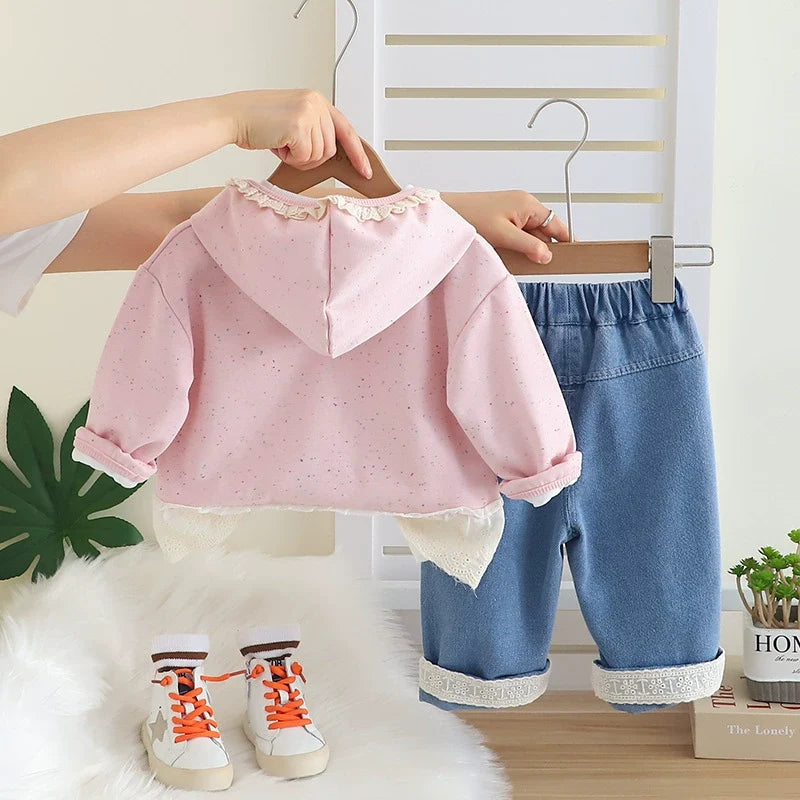 Conjunto Infantil 3 Peças Cerejinhas
