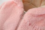 Casaco Infantil Plush Coelhinhos