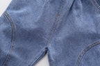 Conjunto Infantil Masculino 3 Peças com Colete de Tricô