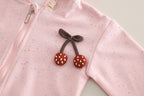 Conjunto Infantil 3 Peças Cerejinhas