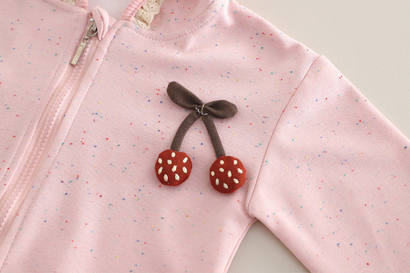 Conjunto Infantil 3 Peças Cerejinhas