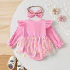 Body Infantil Feminino Florzinhas