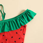 Body Infantil Verão Melancia