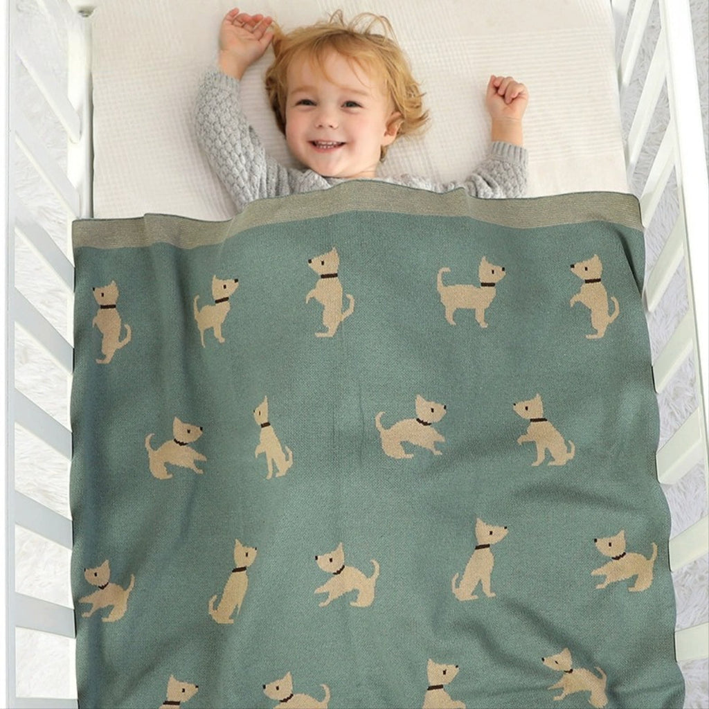 Manta Infantil Cachorrinhos