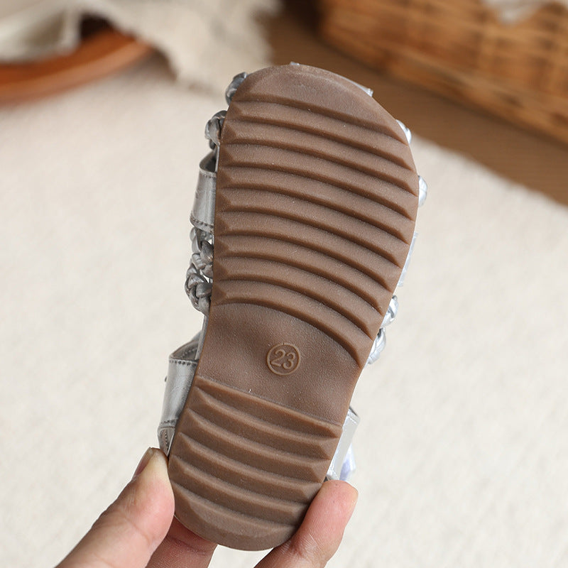 Sandália Infantil Verão Trançadinha