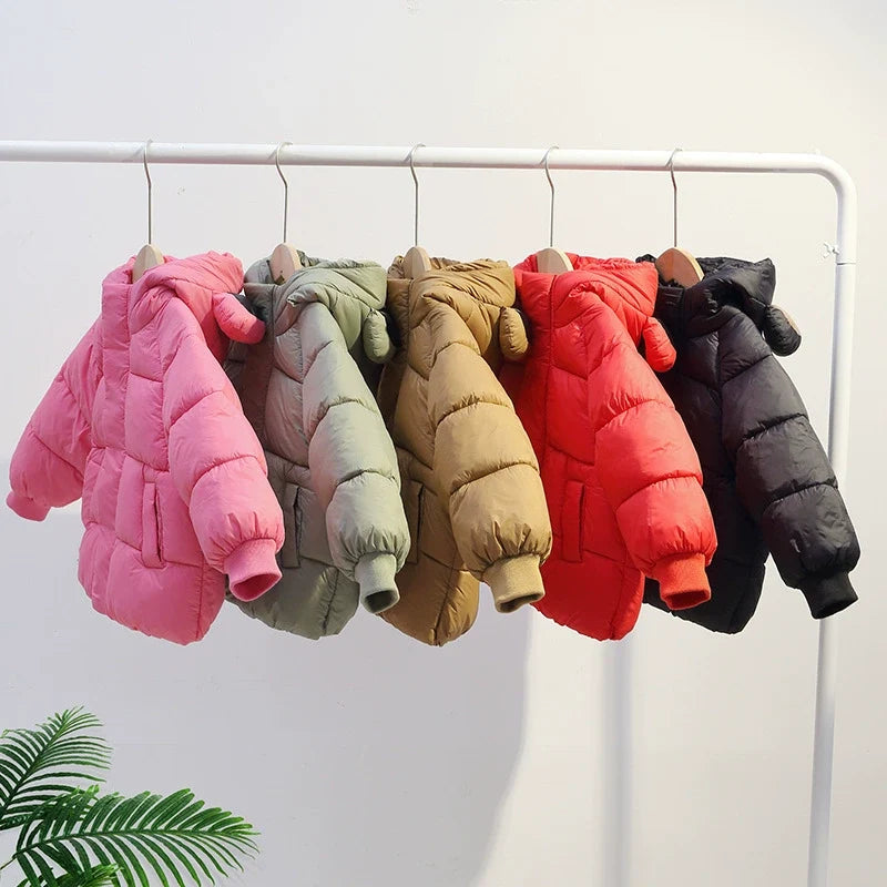 Jaqueta Infantil Acolchoada com Capuz