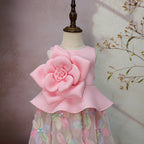 Vestido Infantil Flores