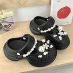 Crocks Infantil Pedrarias e Pérolas