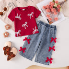 Conjunto Infantil Feminino Lacinhos
