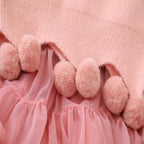 Conjunto Infantil Inverno Laço Brilhante