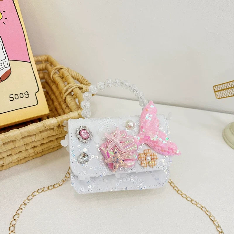 Bolsa Infantil Feminina Sereia