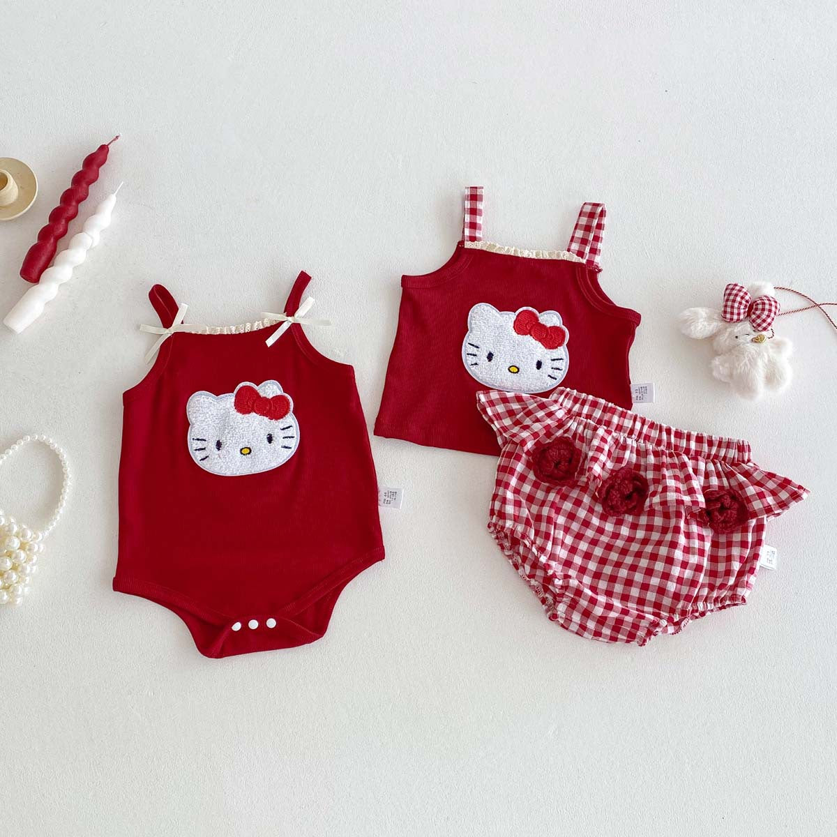 Body Infantil Feminino Hello Kity