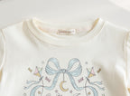 Conjunto Infantil Feminino Laço Lístras