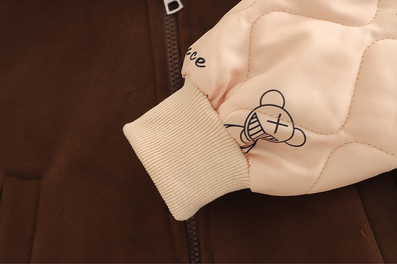 Conjunto Infantil Inverno Acolchoado Ursinho