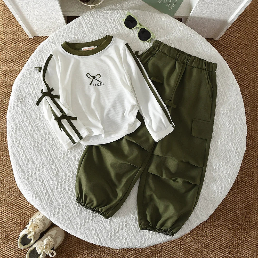 Conjunto Infantil Feminino Lacinhos