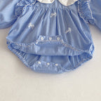 Body/ Vestido Infantil Lístras Lacinho