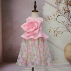 Vestido Infantil Flores