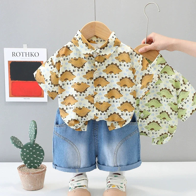 Conjunto Infantil Dino e Jeans