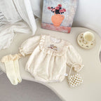 Body Infantil Rendinha Flores