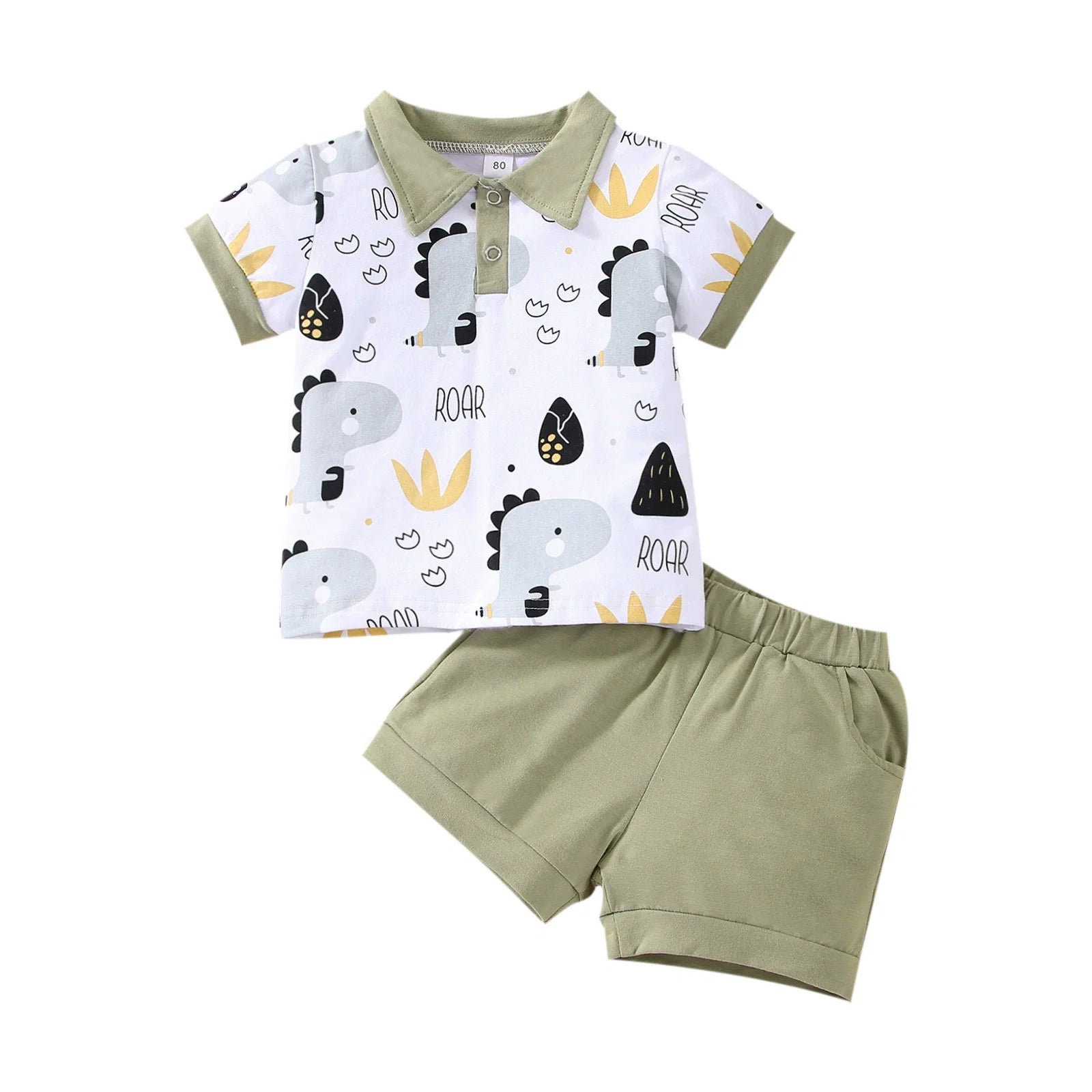 Conjunto Infantil Dinossaurinhos