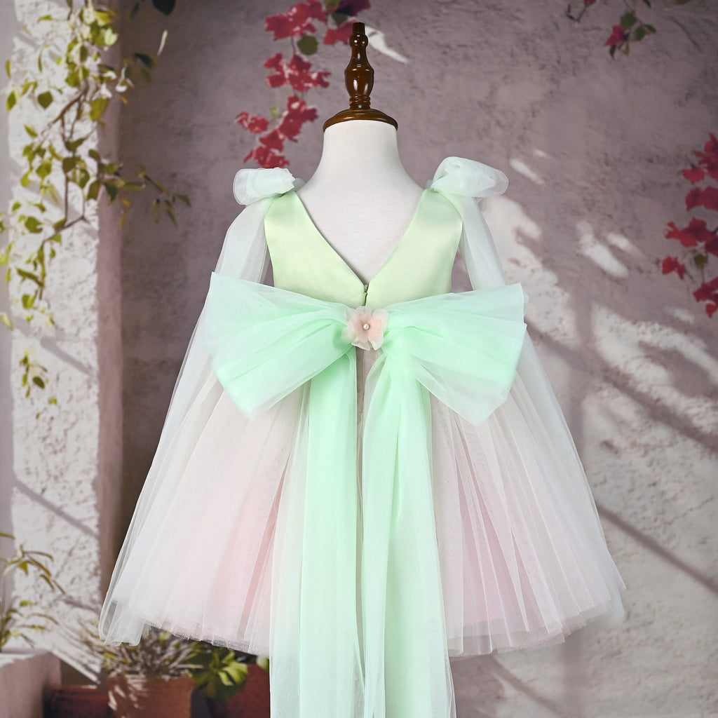 Vestido Infantil de Festa Florzinhas