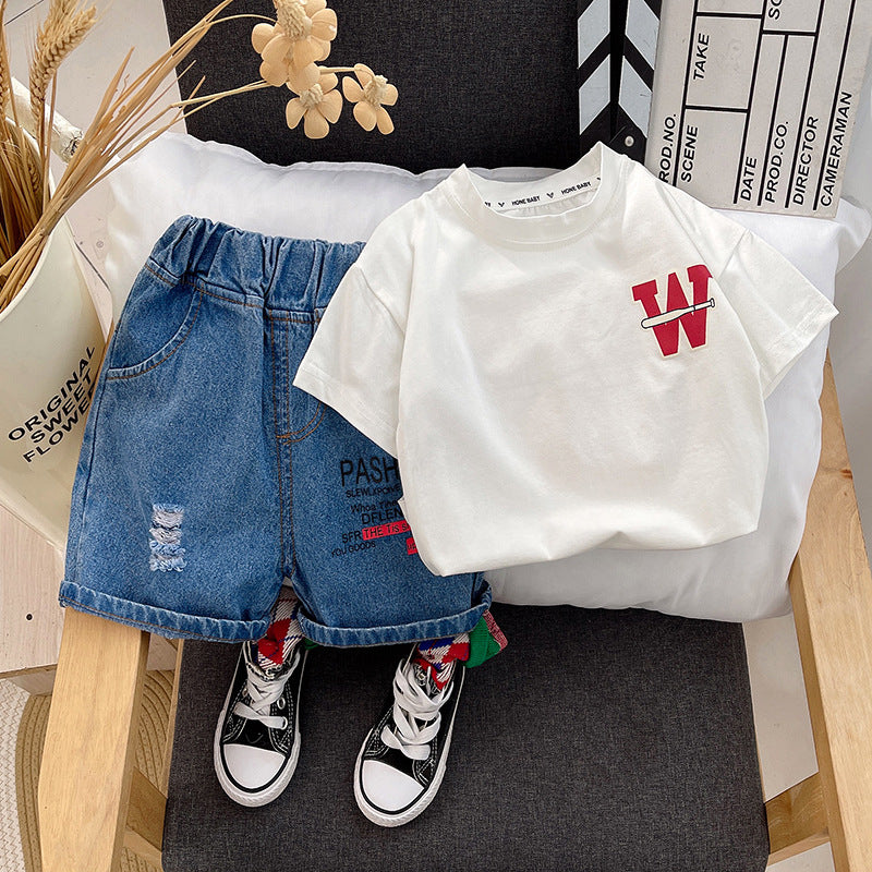 Conjunto Infantil Masculino W e Jeans