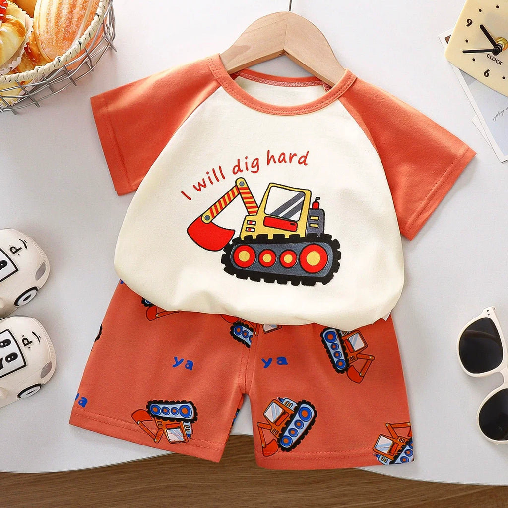 Conjunto Infantil Masculino Bichinhos