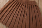 Conjunto Infantil Feminino Tricô Mussi Florzinhas