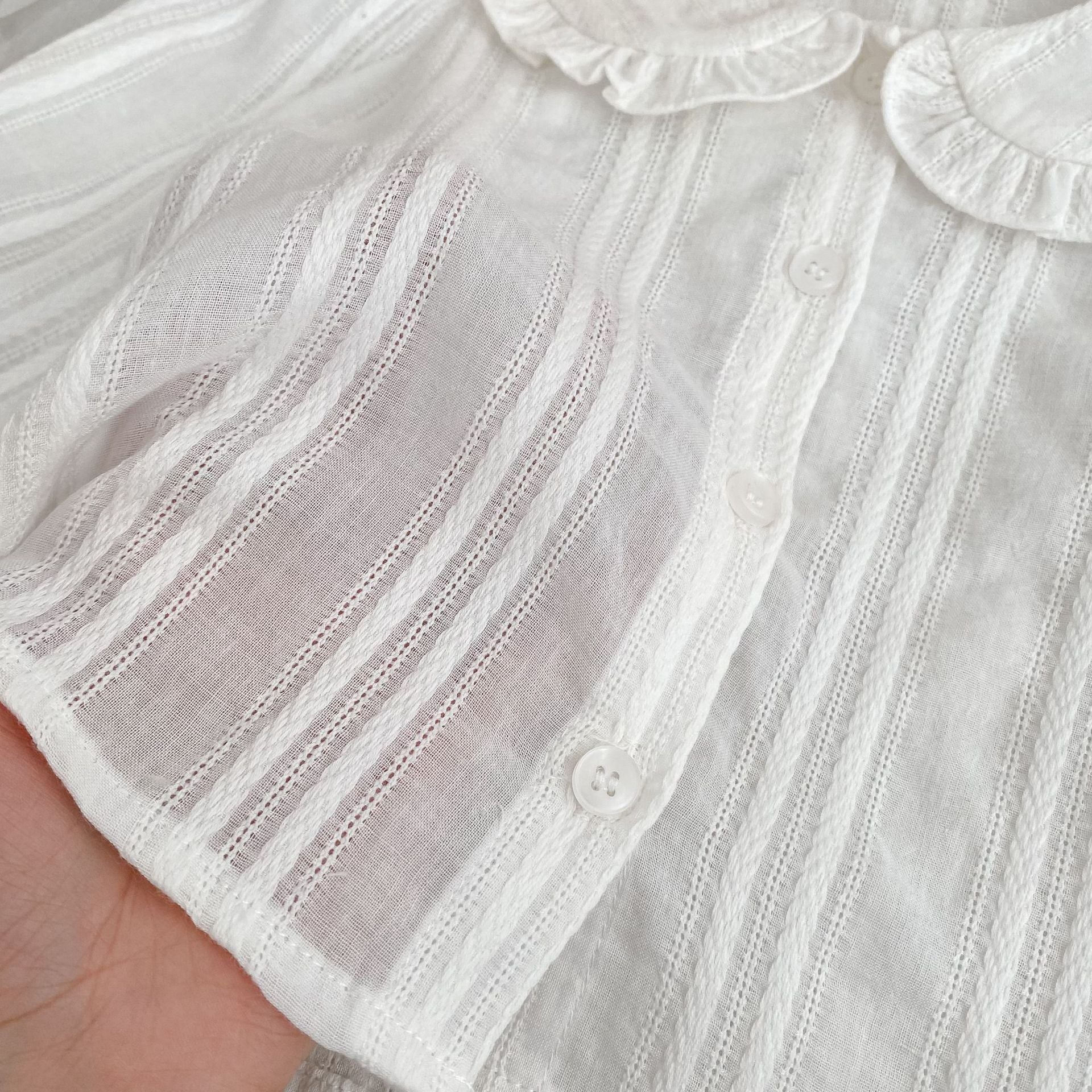 Vestido Infantil + Blusa Branca Golinha