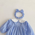 Body/ Vestido Infantil Lístras Lacinho
