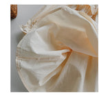 Vestido Infantil  Com Gola Bordada Florzinhas