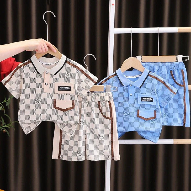 Conjunto Infantil Masculino com Golinha e Bolso