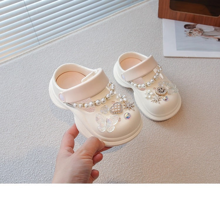 Crocks Infantil Feminino Emoji Borboleta