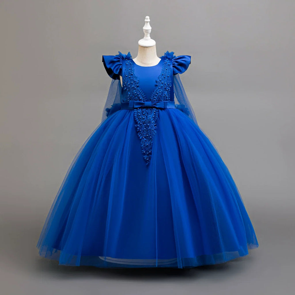 Vestido De Festa Longo com Renda