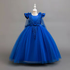 Vestido De Festa Longo com Renda