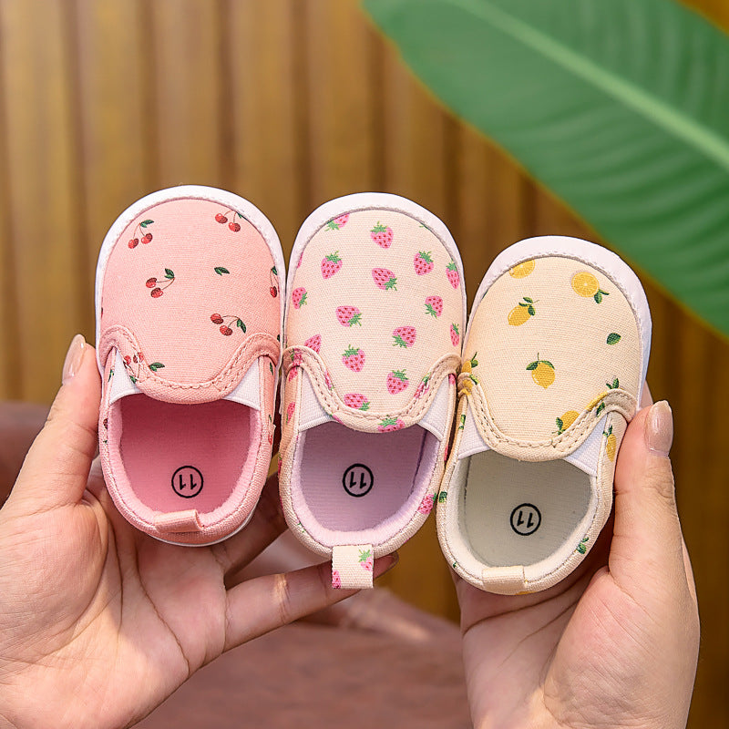 Sapatinho Infantil Feminino Frutinhas
