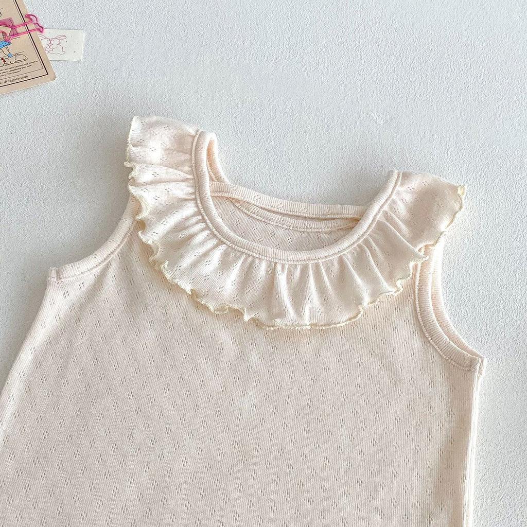 Conjunto Infantil Feminino Rendinha e Florzinhas