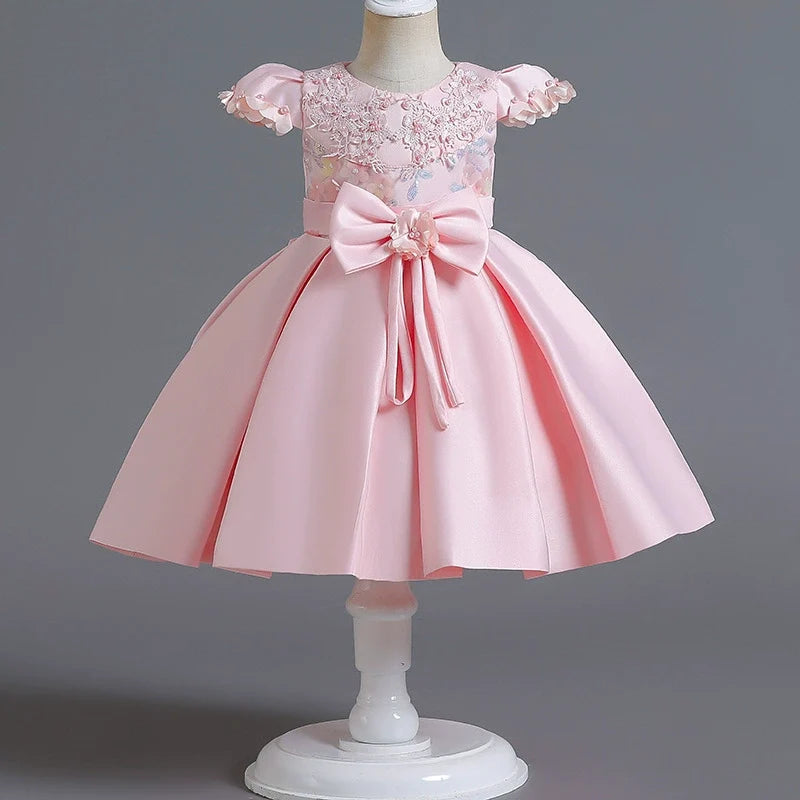 Vestido De Festa Pedrarias e Lacinho