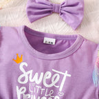 Vestido Infantil Princesinha Tule Colorido