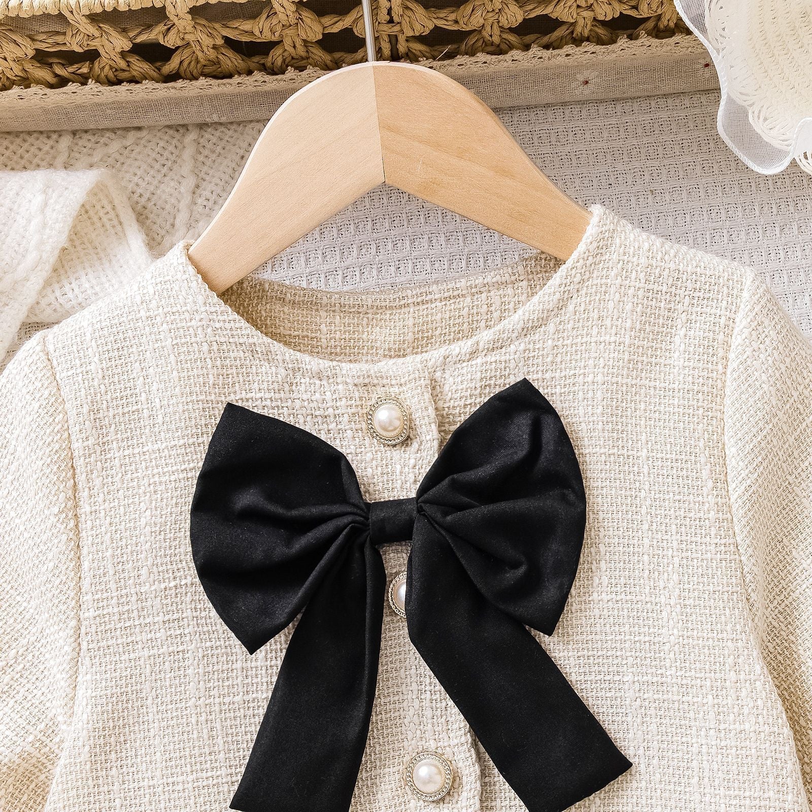 Conjunto Infantil Feminino Lacinho Sainha