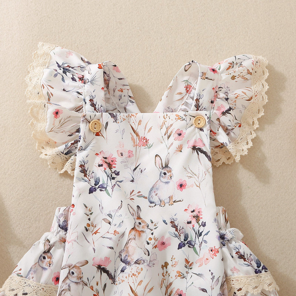 Body Infantil Feminino Coelhinhos